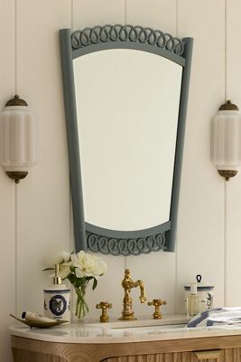 Ada Loop Wood Wall Mirror