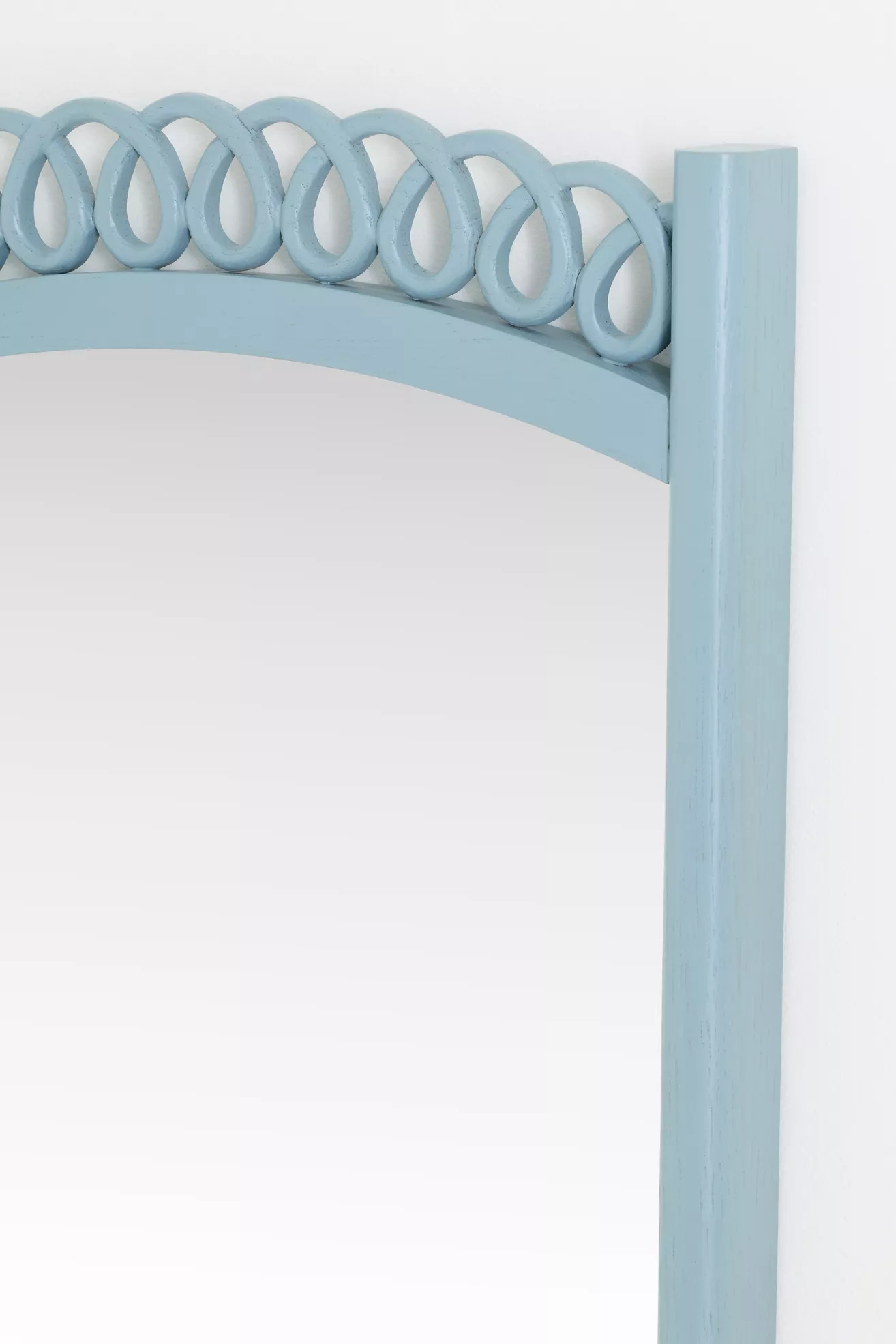Ada Loop Wood Wall Mirror - thumbnail 3