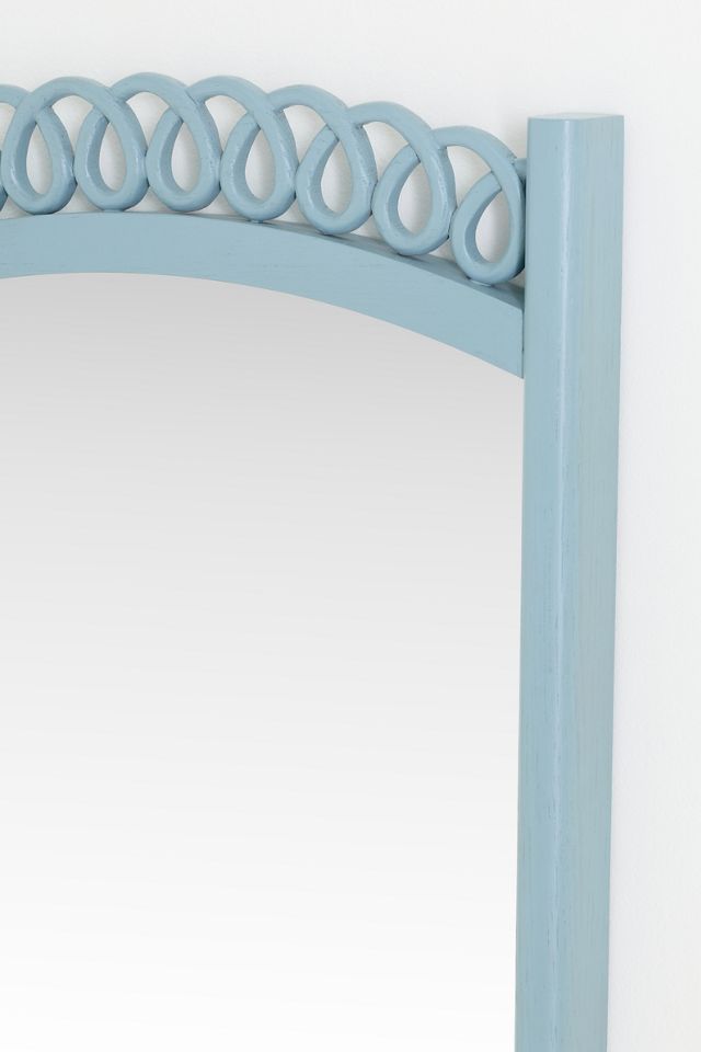 Ada Loop Wood Wall Mirror #2