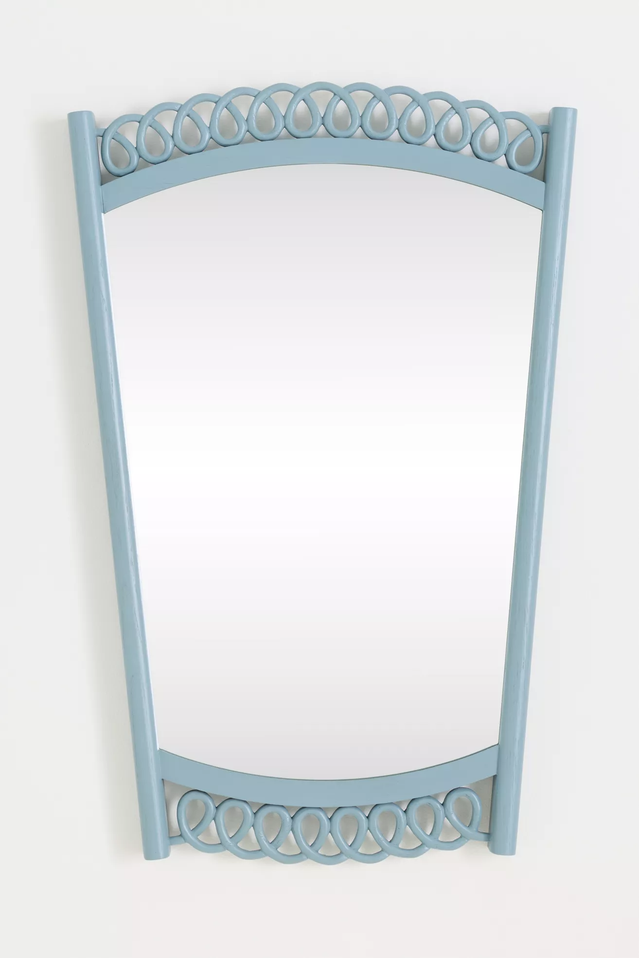 Ada Loop Wood Wall Mirror - thumbnail 2
