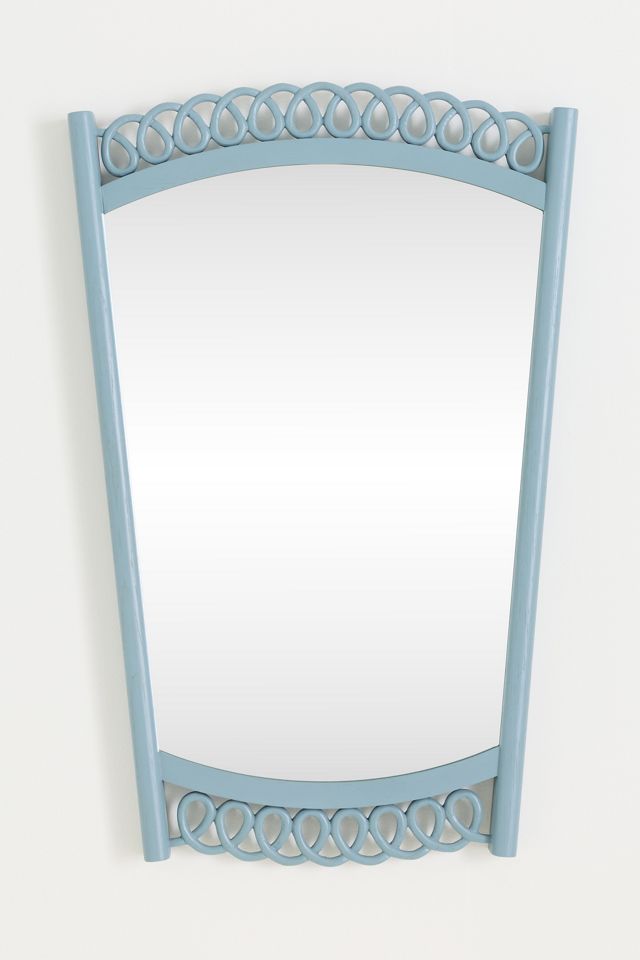 Ada Loop Wood Wall Mirror #1