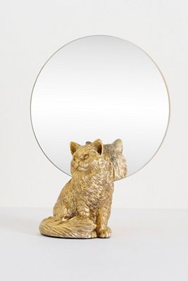 Icon Vanity Mirror: Cat Edition