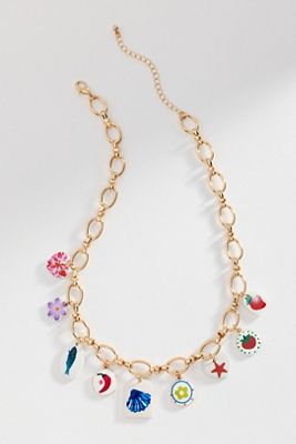 Mosaic Charm Necklace