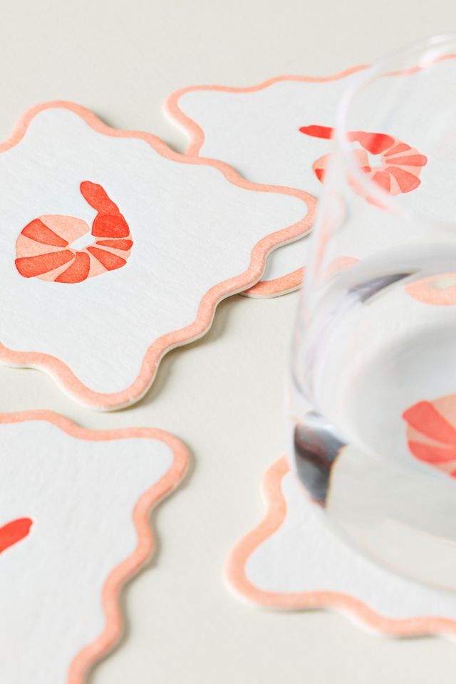 And Here We Are Vellum Coasters, Set of 4 #1