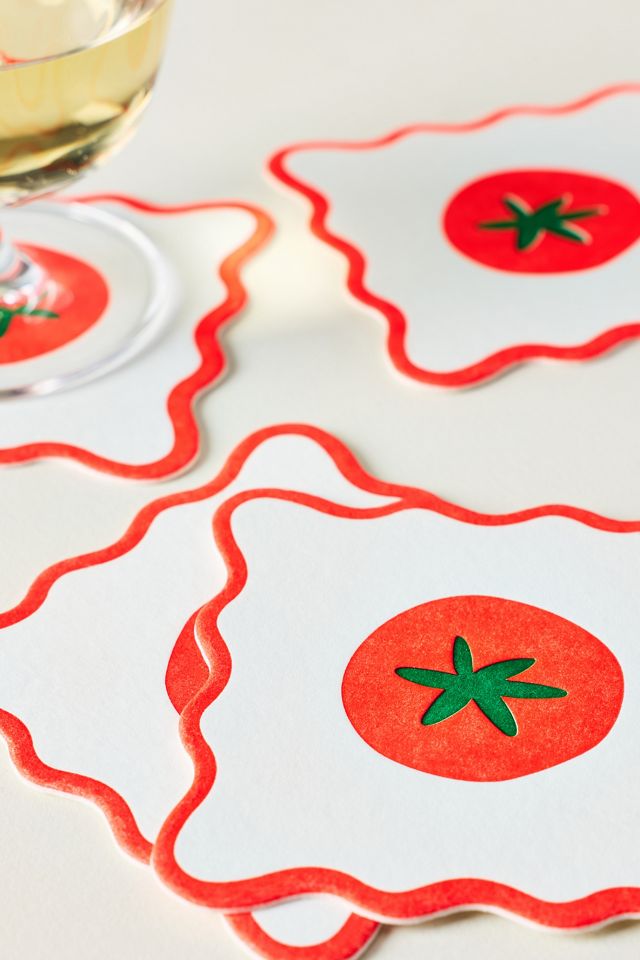 And Here We Are Vellum Coasters, Set of 4 #1