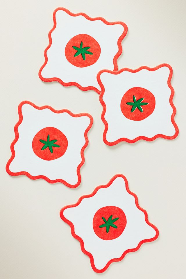 And Here We Are Vellum Coasters, Set of 4 #2