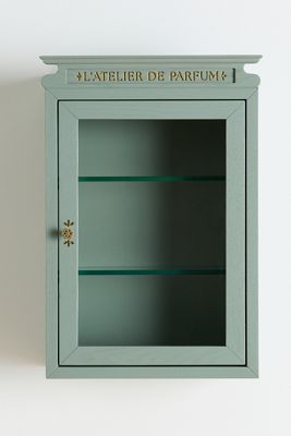 Heather Wood Apothecary Bathroom Cabinet