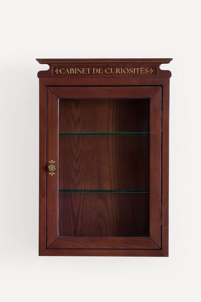 Heather Wood Apothecary Bathroom Cabinet #1