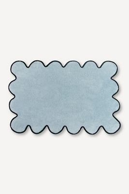 Kassatex Chairish Scallop Edge Bath Mat