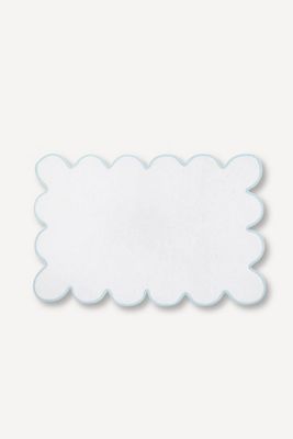 Kassatex Chairish Scallop Edge Bath Mat