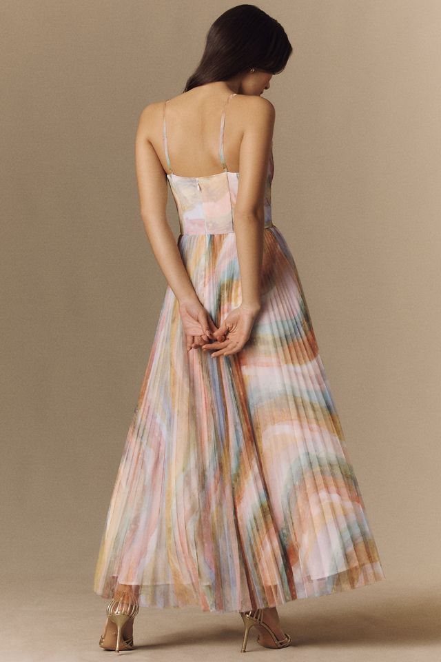 Hutch Shell Bustier Tulle Midi Dress #2