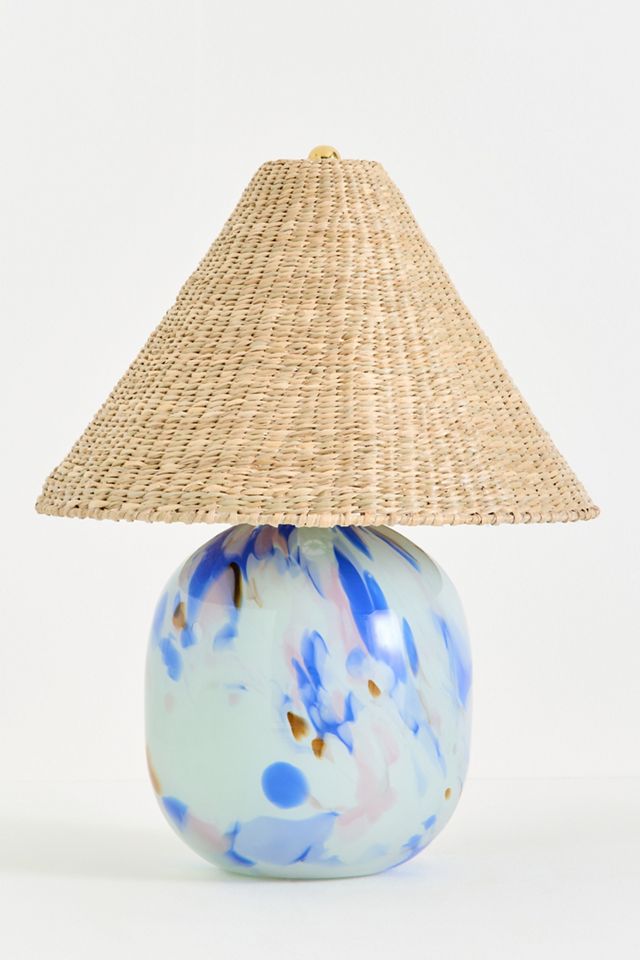 Speckled Glass Table Lamp Base #3