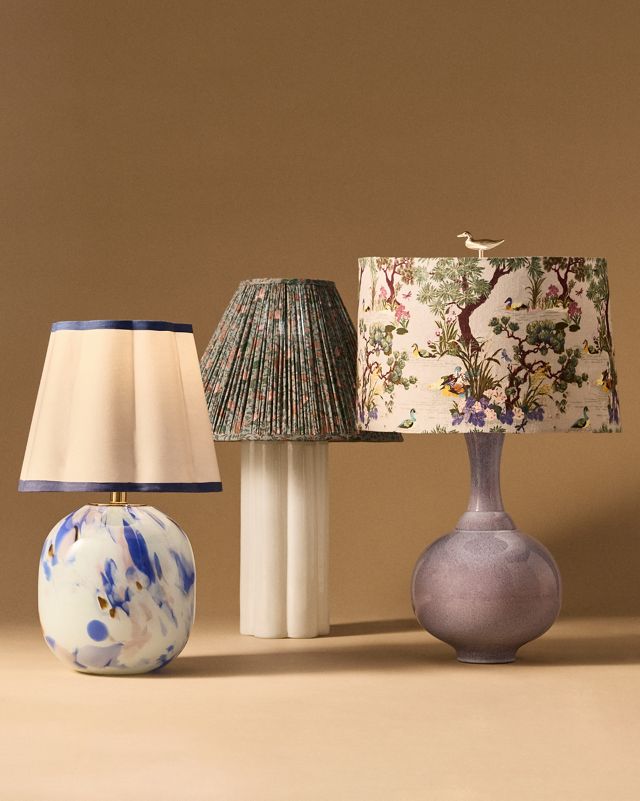 Speckled Glass Table Lamp Base #5