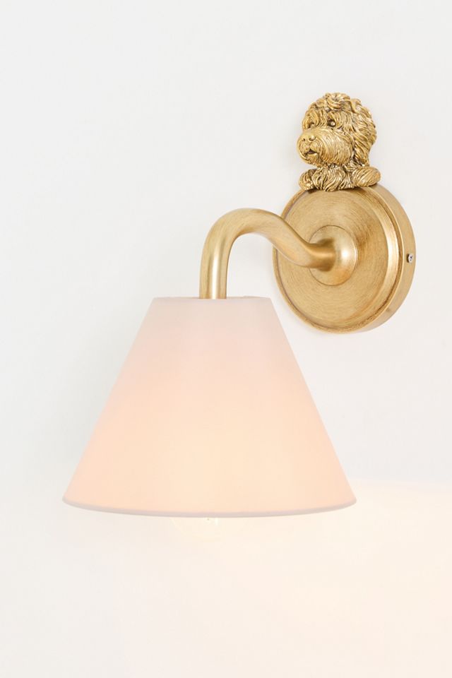 Icon Sconce Wall Light: Dog Edition #1