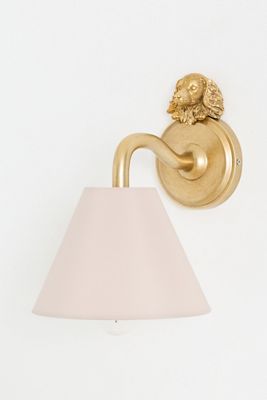 Icon Sconce Wall Light: Dog Edition