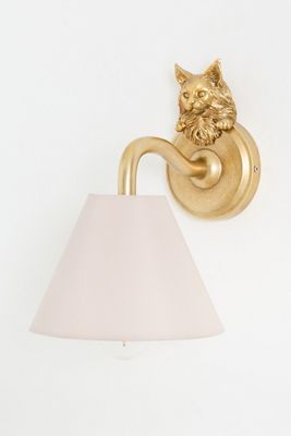 Icon Sconce Wall Light: Cat Edition