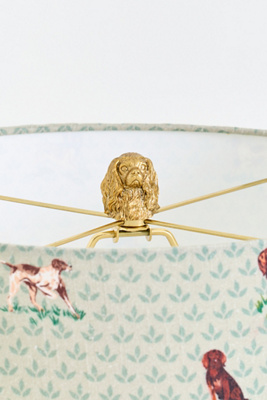 Anthropologie The Icon Decorative Light Finial: Dog Edition