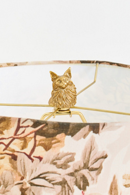Anthropologie The Icon Decorative Light Finial: Cat Edition