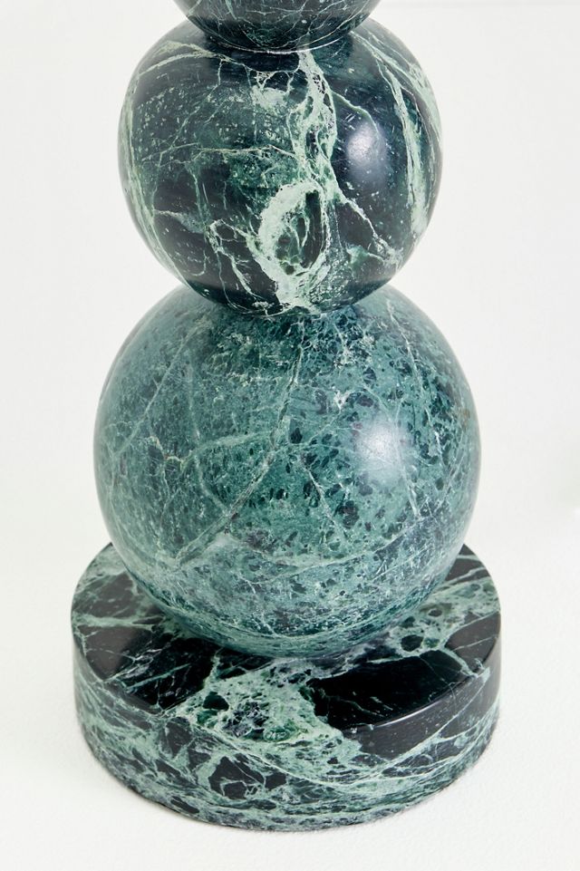 Marble Bobbin Table Lamp Base #1