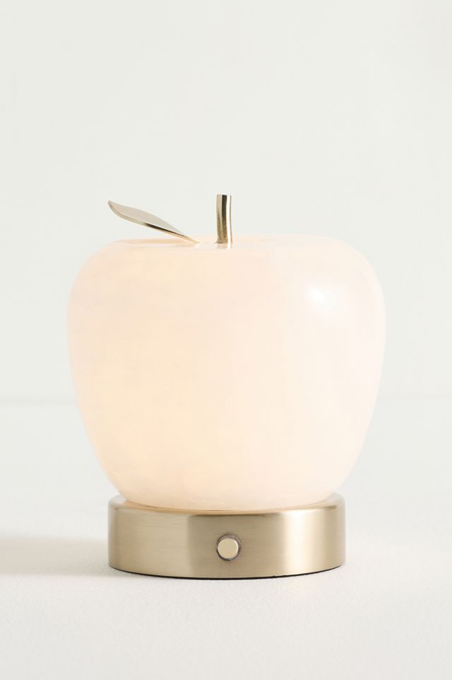 Apple Alabaster Rechargeable Cordless Table Lamp #1