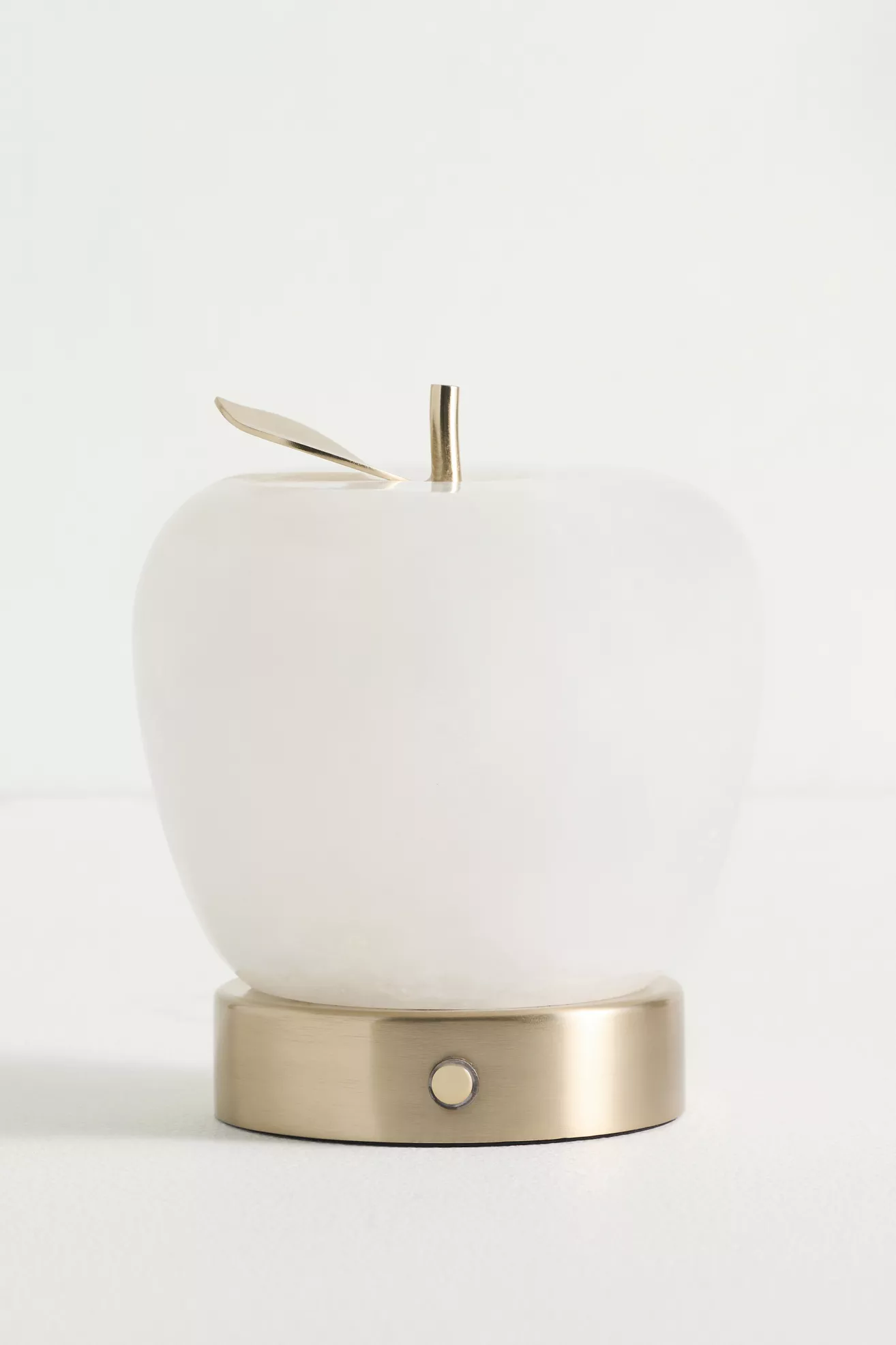 Apple Alabaster Rechargeable Cordless Table Lamp - thumbnail 2