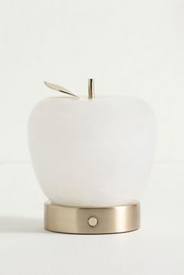 Apple Alabaster Rechargeable Cordless Table Lamp
