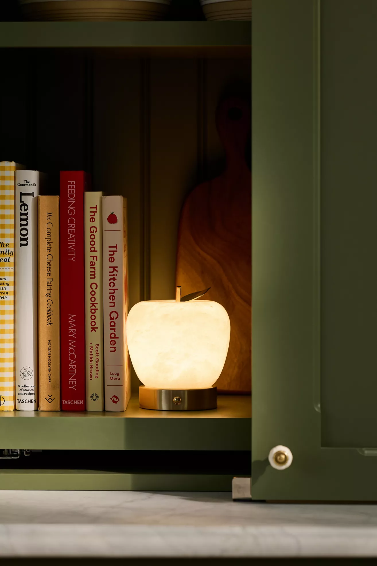 Apple Alabaster Rechargeable Cordless Table Lamp