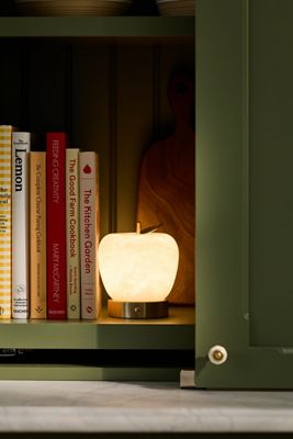 Apple Alabaster Rechargeable Cordless Table Lamp
