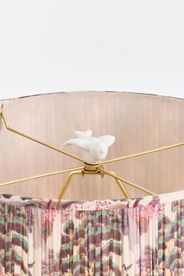 Finale Decorativo per Luce in Ceramica a Forma di Colomba