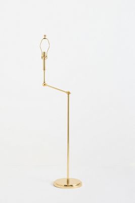Articulating Antique Brass Floor Lamp Base