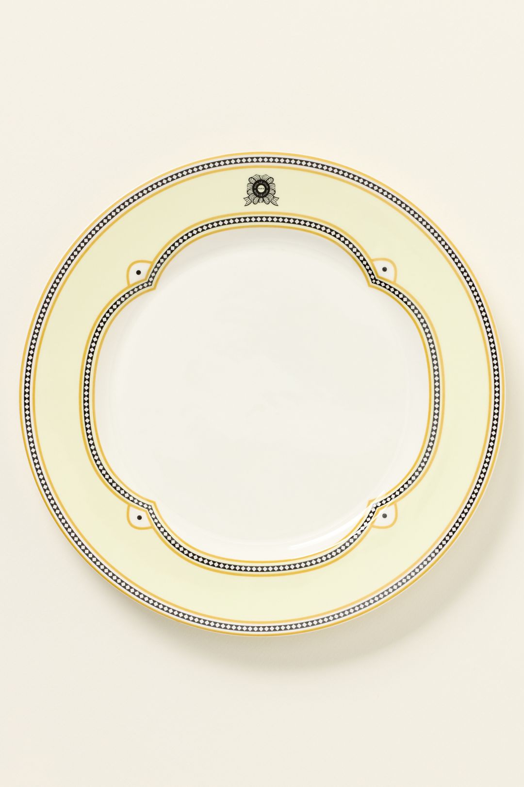 Louella Stoneware Dinner Plate, Set of 4 - Yellow, Set Of 4