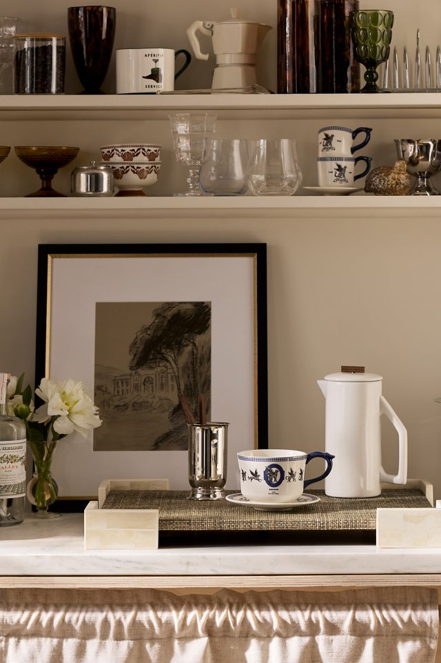 Reverie Stoneware Mug & Saucer #4