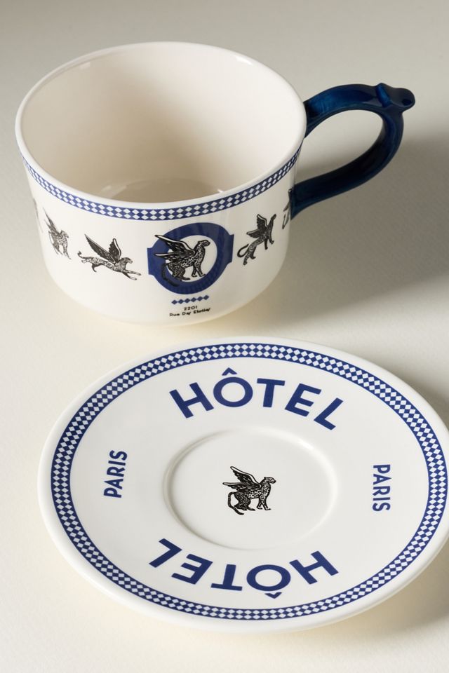Reverie Stoneware Mug & Saucer #2