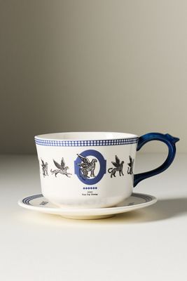 Reverie Stoneware Mug & Saucer