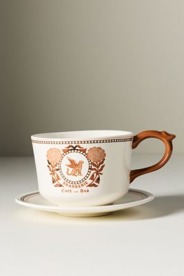 Reverie Stoneware Mug & Saucer