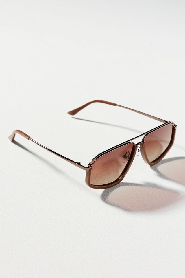 Eleventh Hour Polarized Metal Aviator Sunglasses #1
