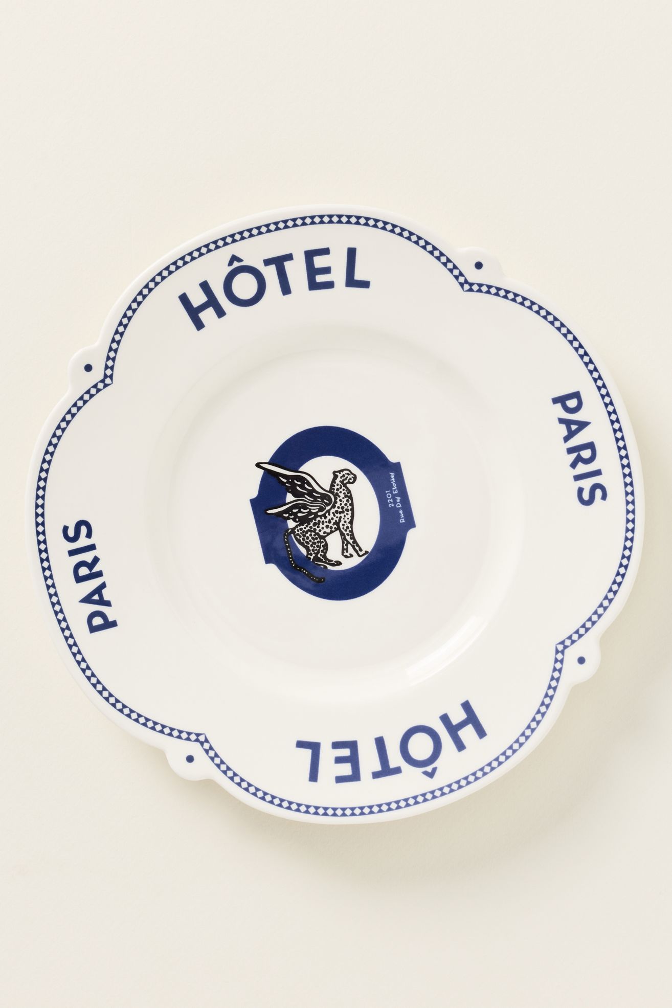 Reverie Stoneware Dessert Plate - Dark Blue, One Size