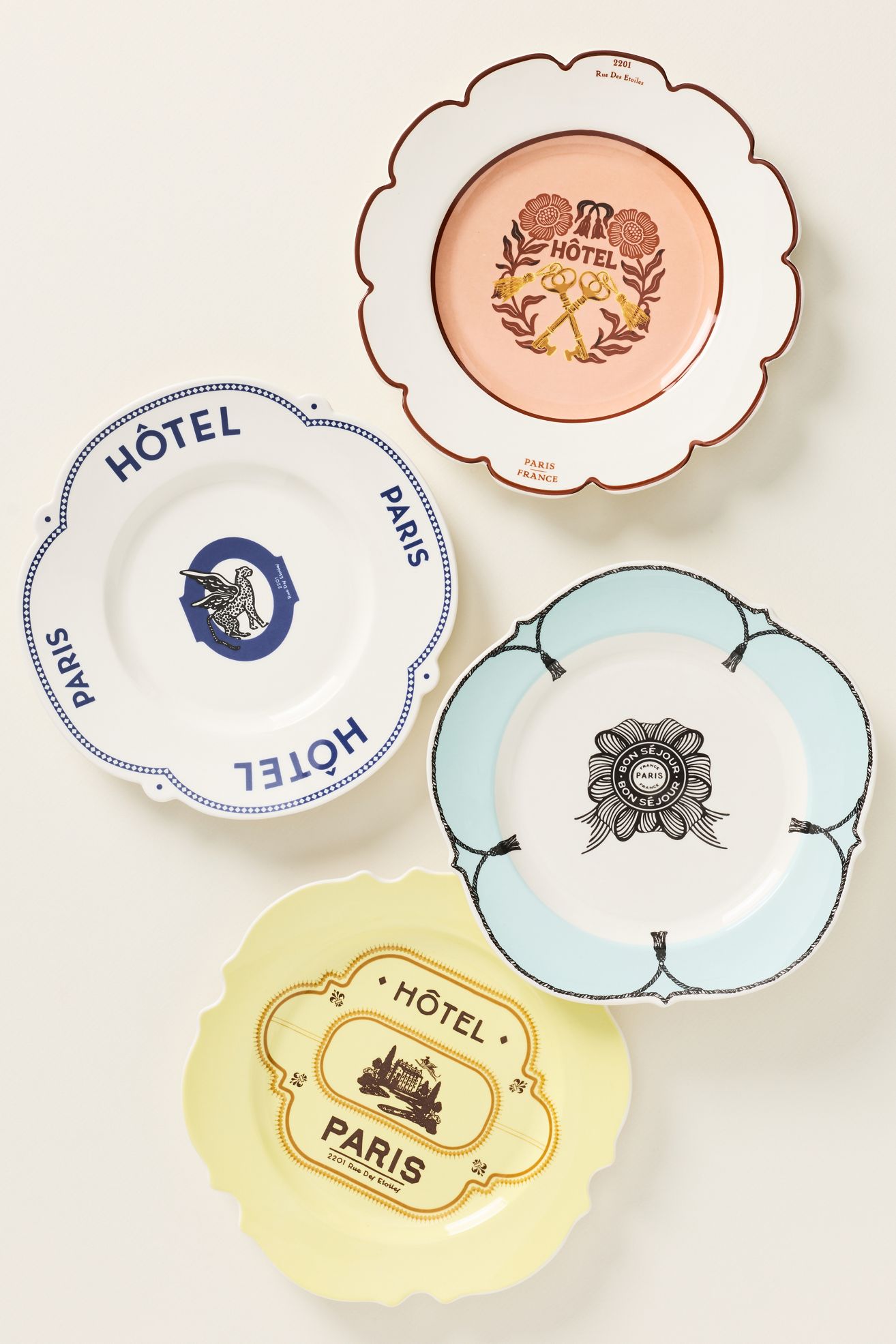 Reverie Stoneware Dessert Plate - Yellow, One Size