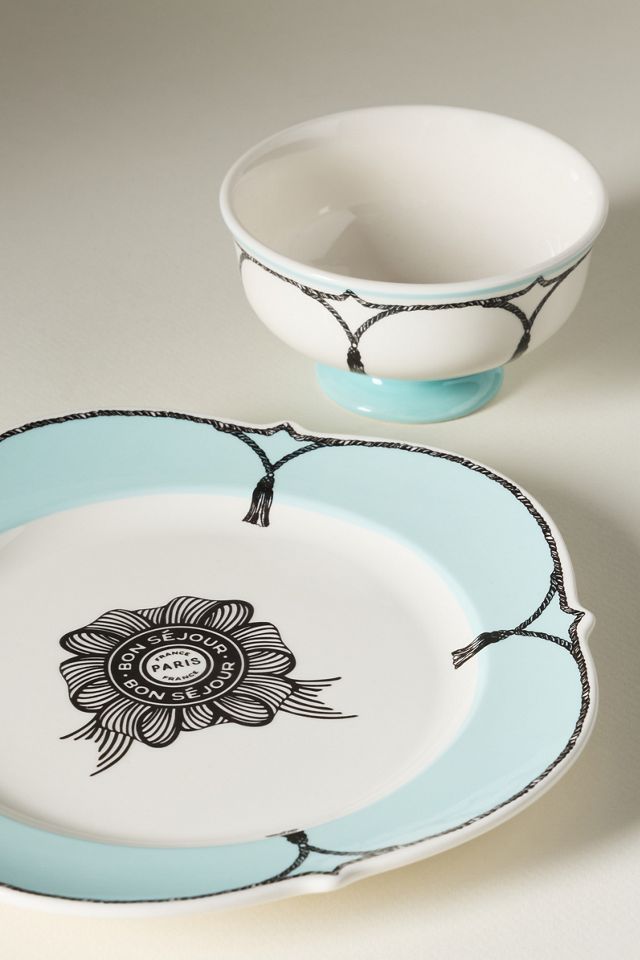 Reverie Stoneware Dessert Plate #2