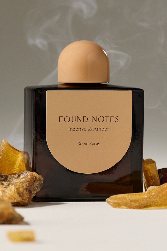 Found Notes Woody Incense & Amber Room Spray | AnthroHome