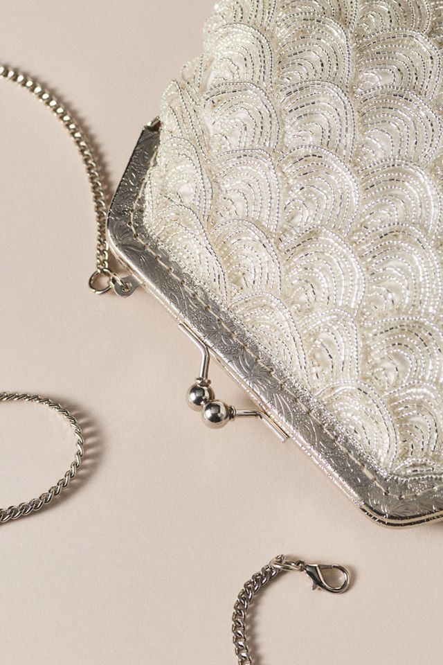 By Anthropologie Weddings Victoria Heritage Antique Beaded Bag #2