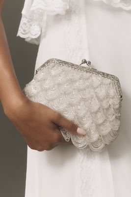 By Anthropologie Weddings Victoria Heritage Antique Beaded Bag