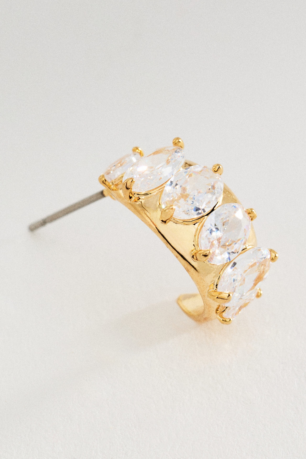 Crystal Baguette Earrings