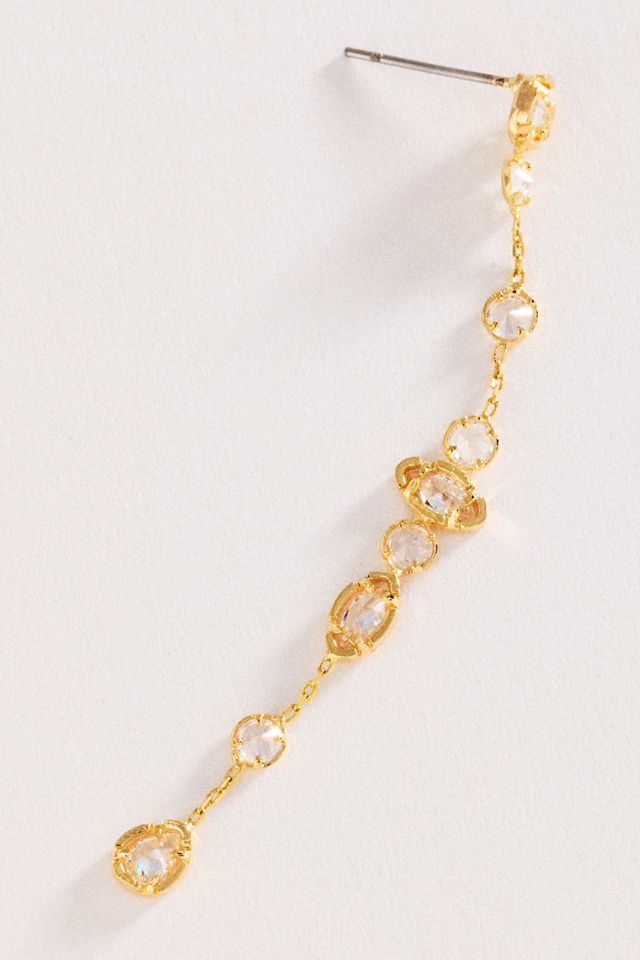 Delicate Stone Drop Earrings #2