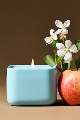 Lucie Cat Fruity Harvest Apple & Vanilla Ceramic Candle