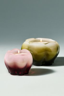 Posie Fruity Honeycrisp Oakwood Glass Candle