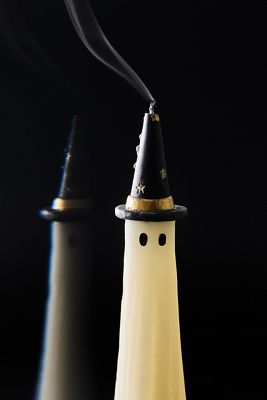 Ghost Witch Shaped Wax Tapers