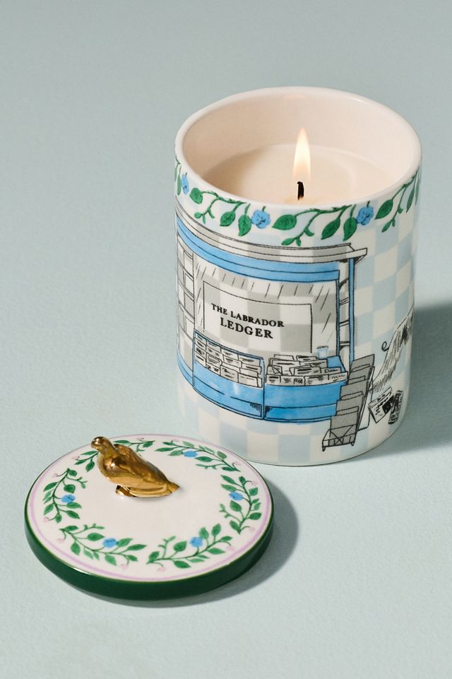 Newsstand Gourmand Salted Caramel Pretzel Ceramic Candle #1