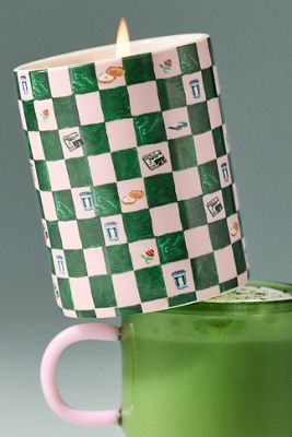 Bougie en céramique Newsstand Gourmand Cozy Matcha