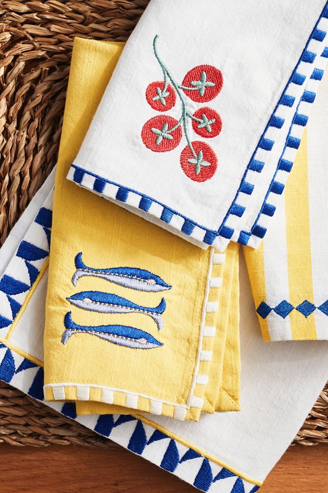 Bistro Tile Italia Napkins, Set of 2 #1